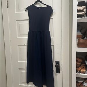 Lou & Grey Navy Midi Dress